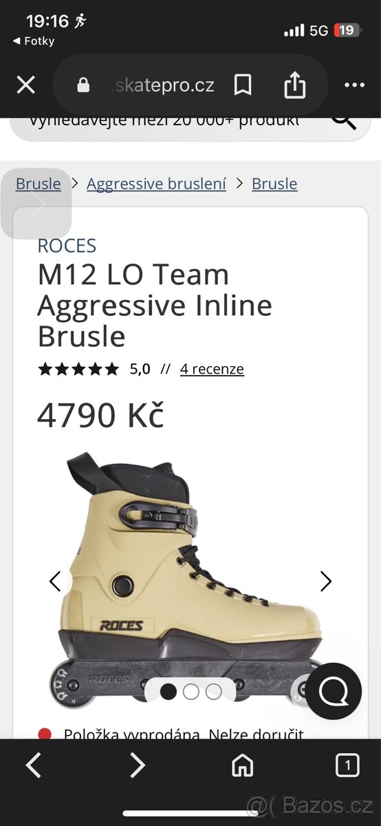 ROCES Aggressive Inline Brusle 26,2 cm - 3