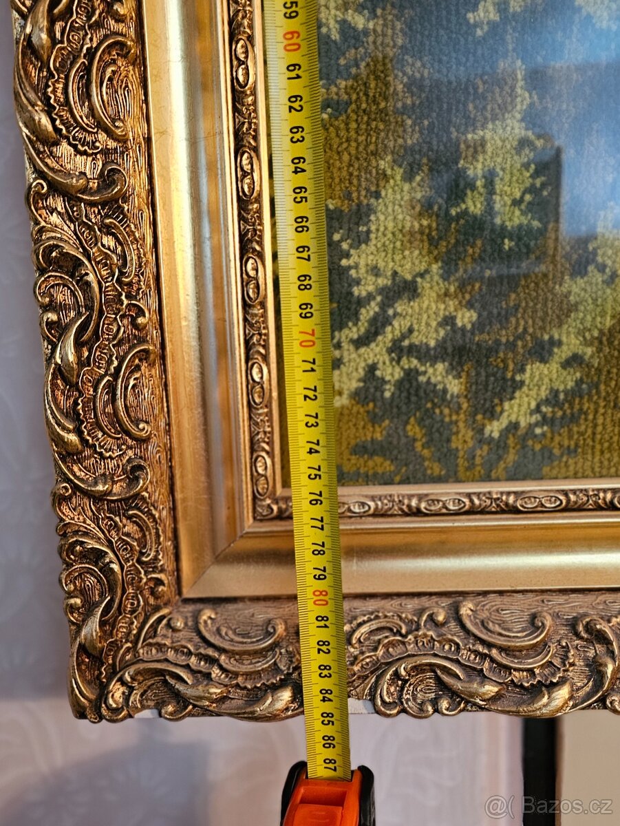 Gobelinový obraz zámek Neuschwanstein - 3