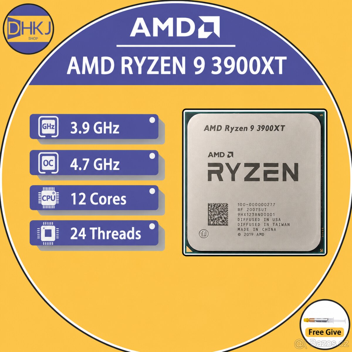 AMD Ryzen 9 3900XT, 32GB RAM, RTX3070, NVMe, Win11 - 3
