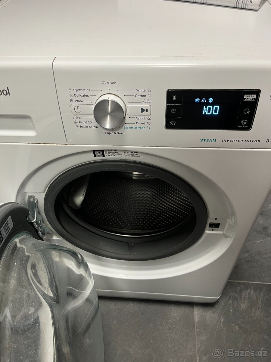 Pračka Whirlpool Fresh Care+ 8kg - 3