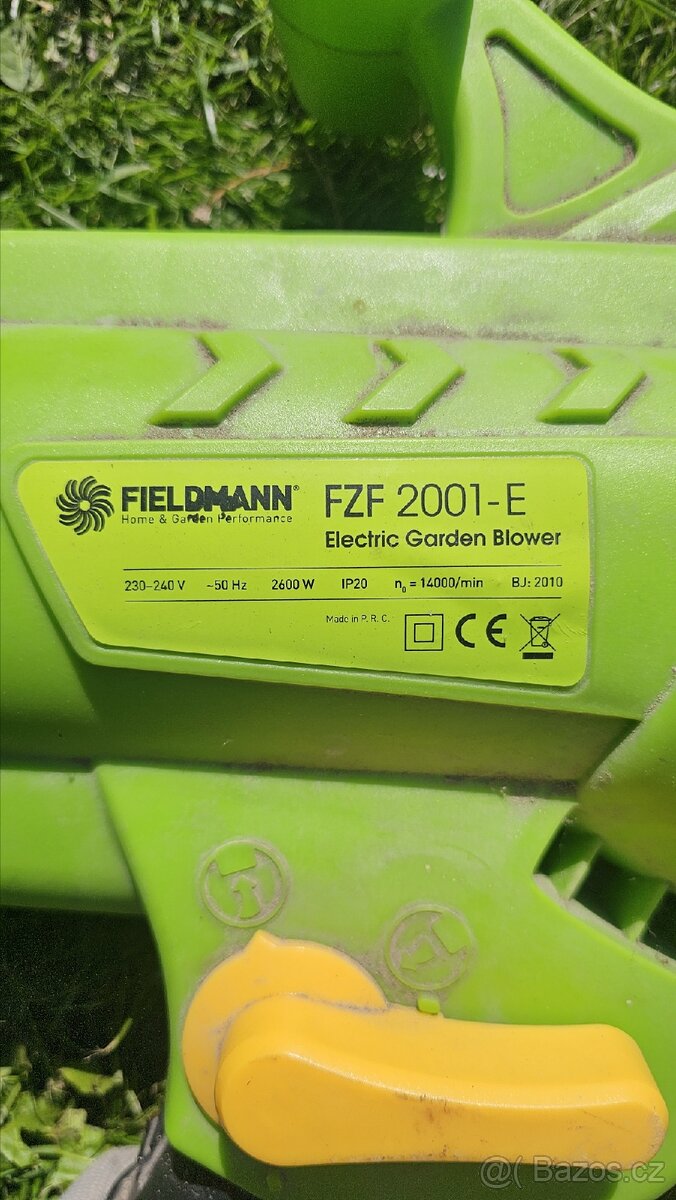 Fukar a vysavač listí Fieldmann - 3