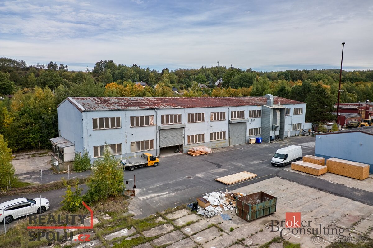 Prodej, komerční/výroba, 1227 m2, Hornická 72, 35601 Lomnice - 3