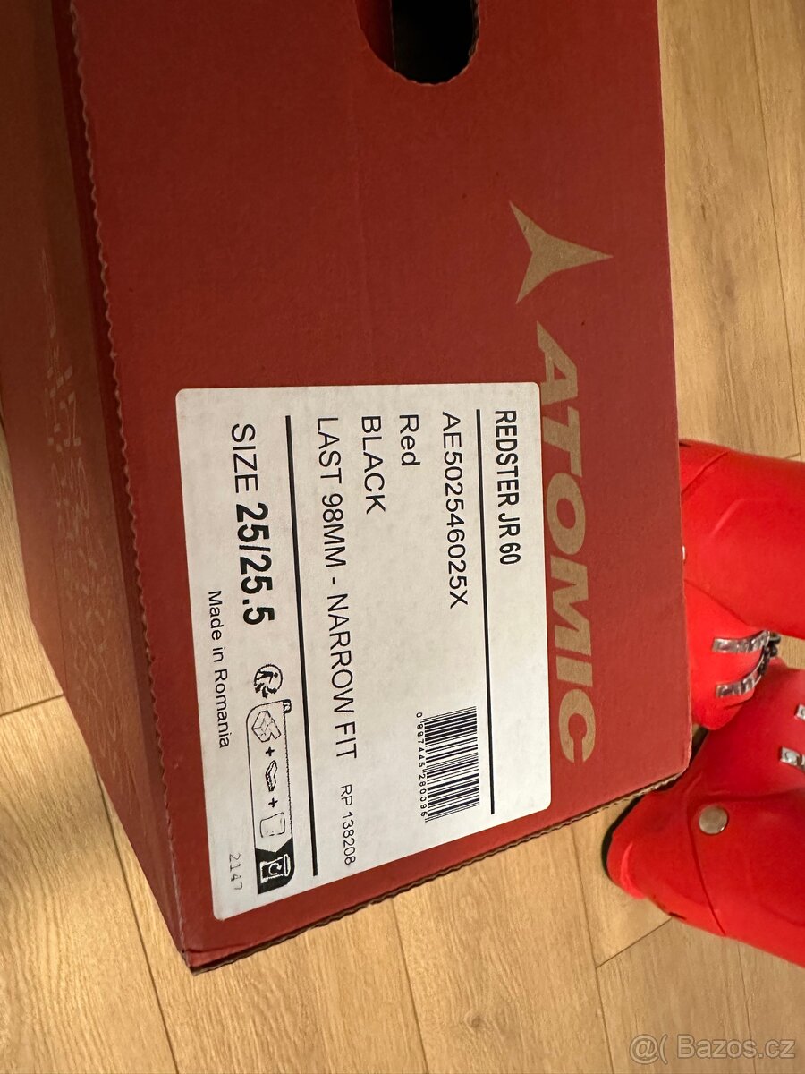 Přeskáče Atomic Redster JR60 vel 25/25,5 - 3