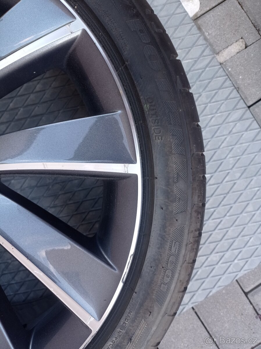 1x al kola rezerva Turbine 18" originál Škoda Octavia III - 3