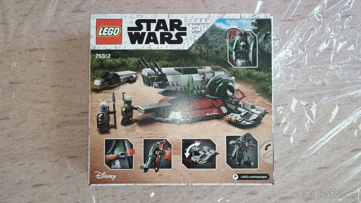 LEGO Star Wars 75312 Boba Fett a jeho kosmická loď, NOVÉ,NER - 3