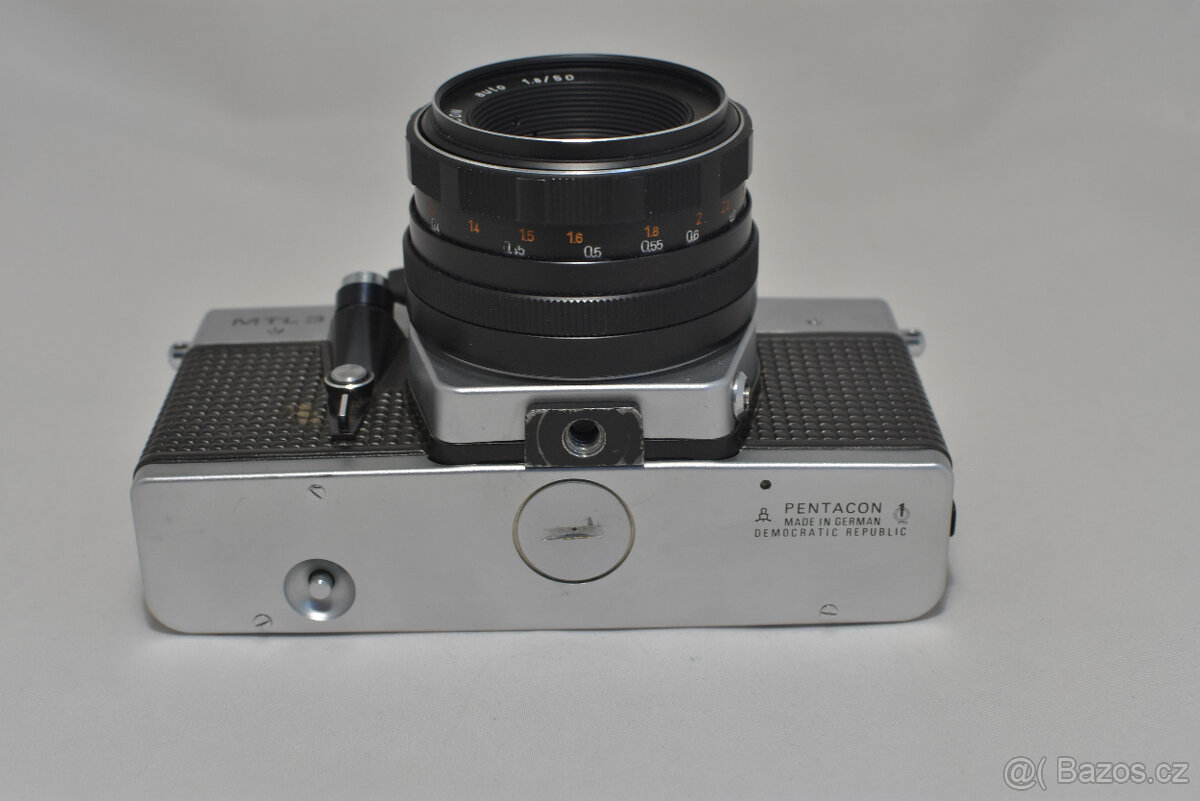 PRAKTICA MTL 3 + PENTACON 50/1,8 + PŘÍSLUŠENSTVÍ. - 3