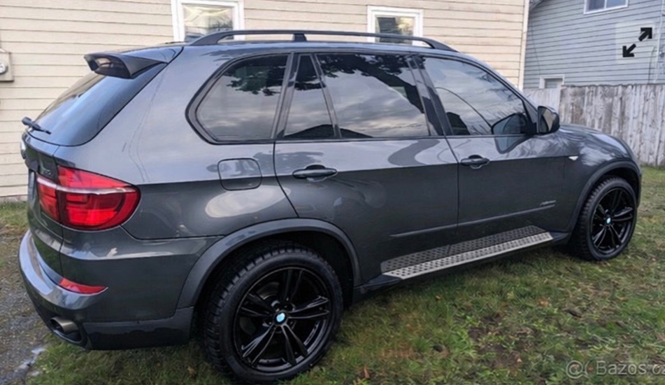 BMW černé alu kola 467m - zimní pneu - 3