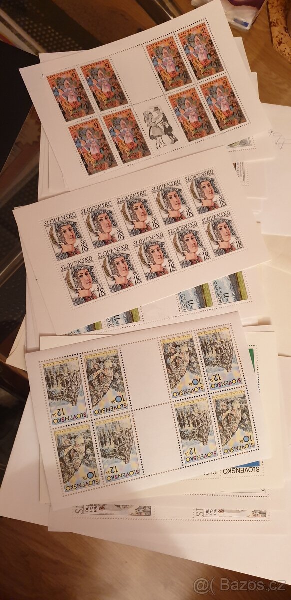 Prodám známky SR - 3