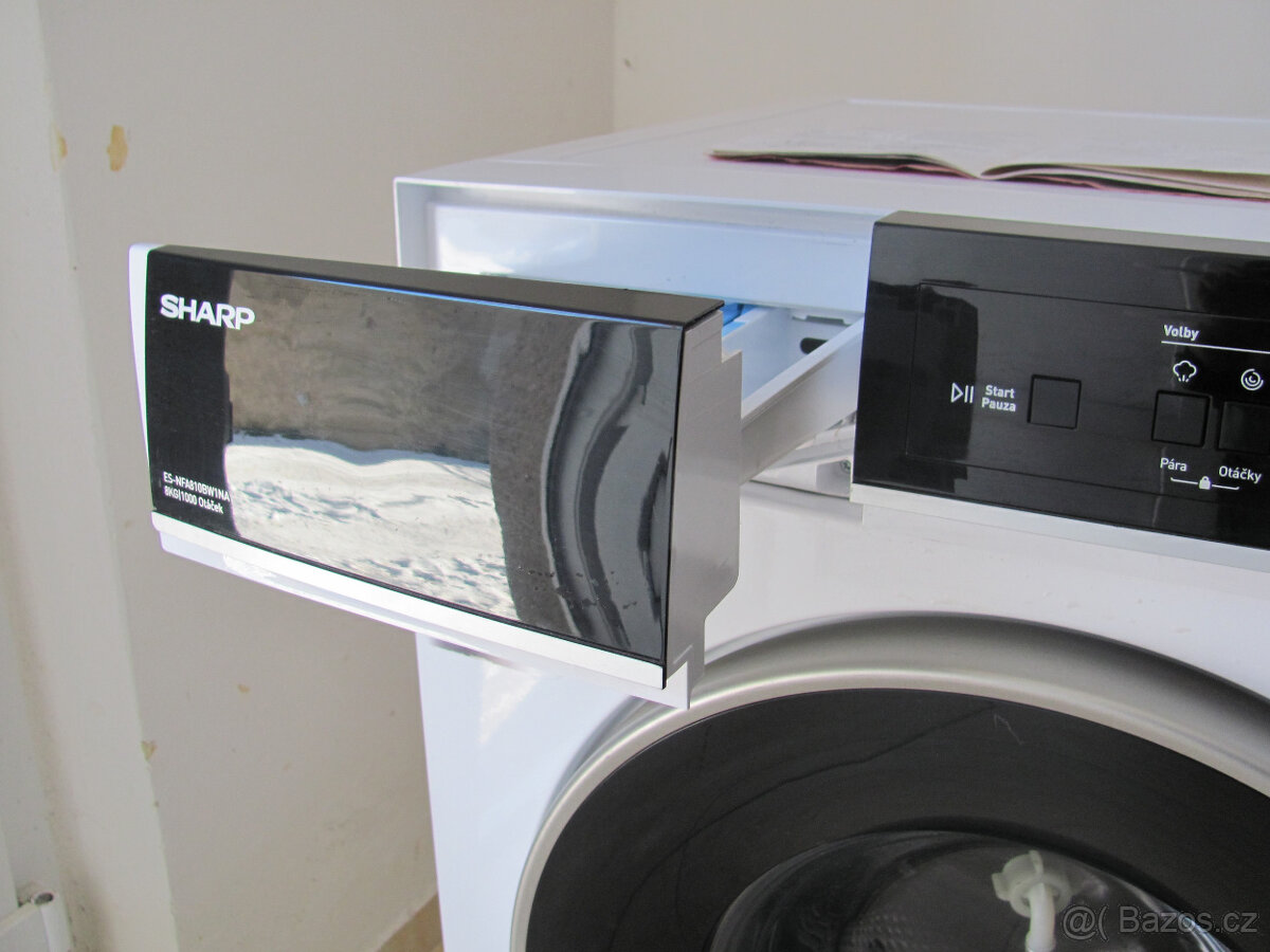 INVERTOROVÁ PRAČKA SHARP - 8kg - A+++ - 3