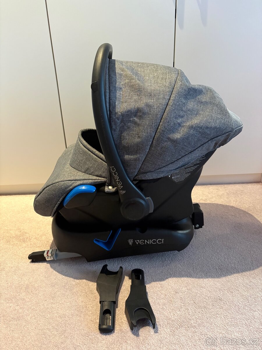 Autosedačka Venicci + Isofix + adaptéry - 3