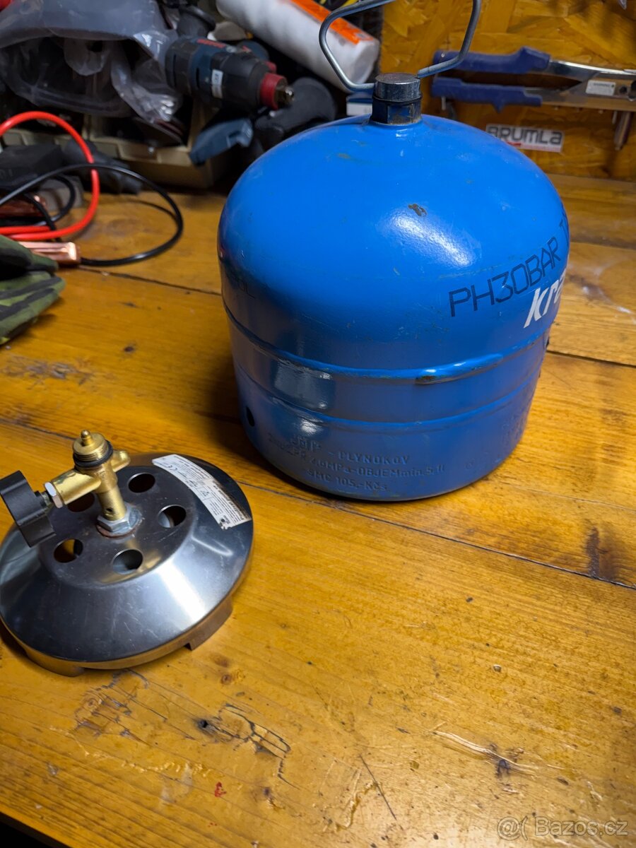 Plynový vařič s bombou - 3