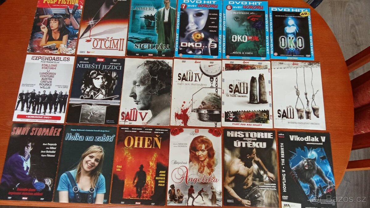 Spousta DVD filmů papírové obaly - 3
