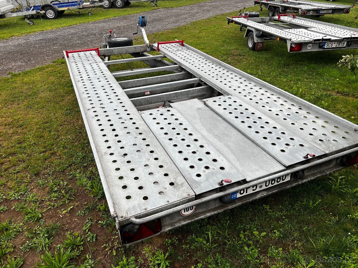 Autopřepravník/plato Pongratz, 4x2m, 2600 kg L-AT