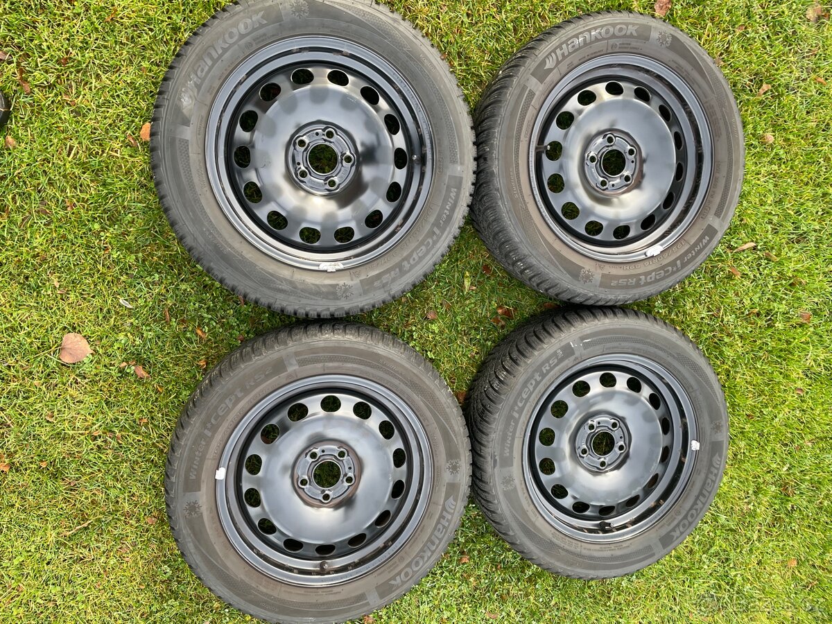 Prodám-Sadu zimních kol 5x100,ET35,195/60/16/89H - 3