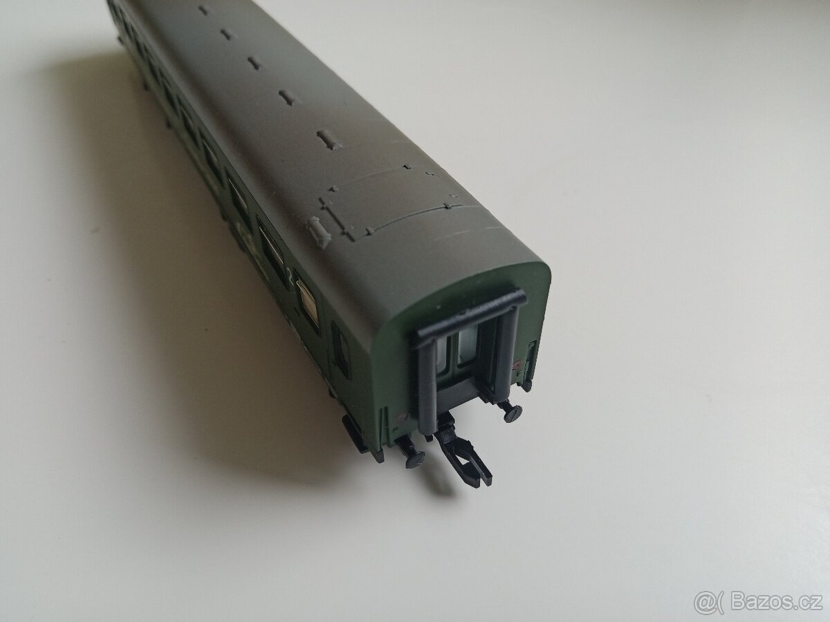 TT, čtyřosý modernizovaný osobní vůz 2. tř. býv. DR, JATT - 3