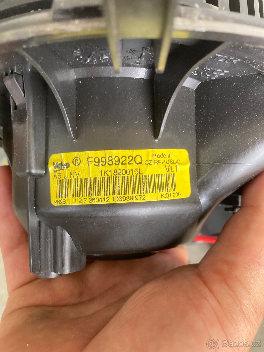 Ventilátor topení Škoda,Vw - 3