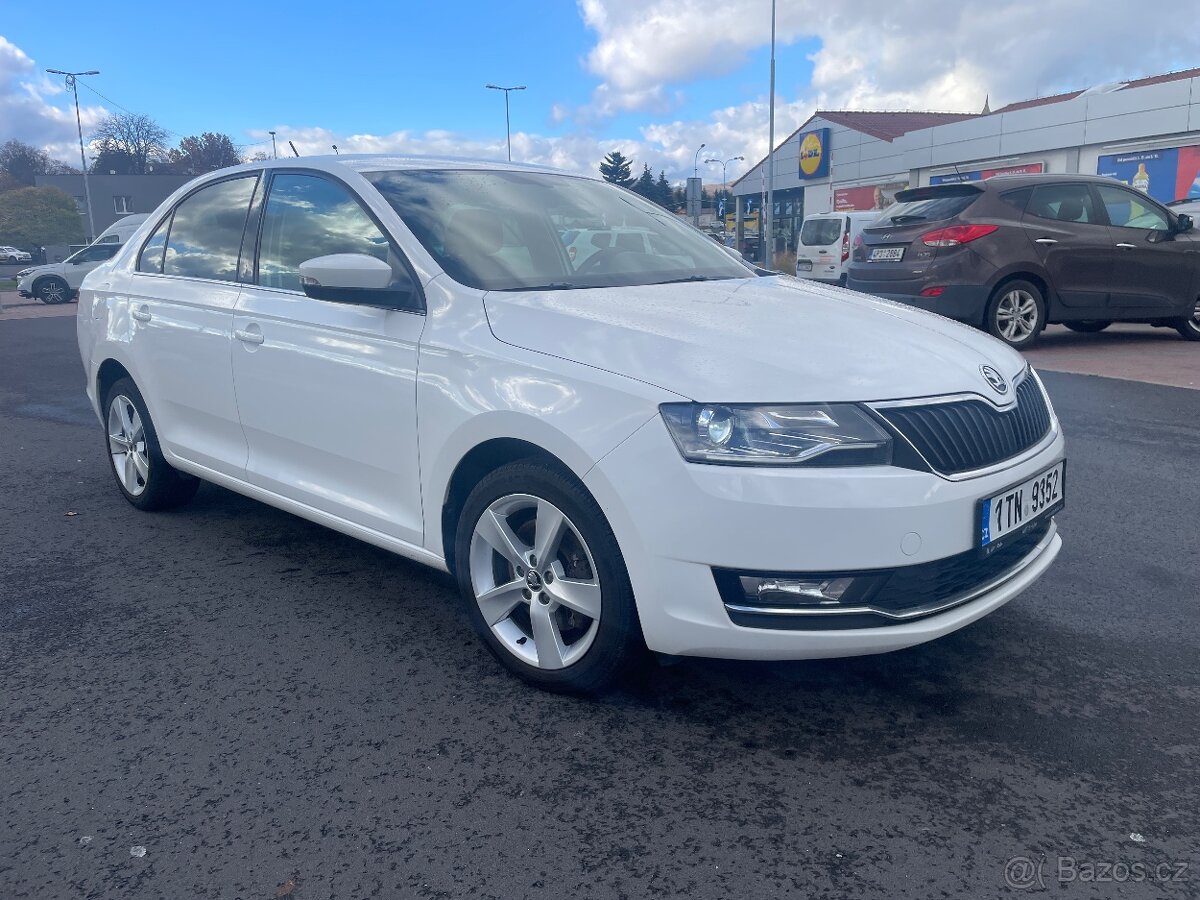 Škoda Rapid 1.0 Tsi 81 kw,ČR,100% servis ŠKODA + ZIMNÍ PNEU - 3
