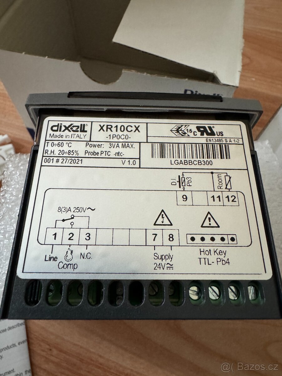 DIXEL XR10CX nový panelový termostat - 3