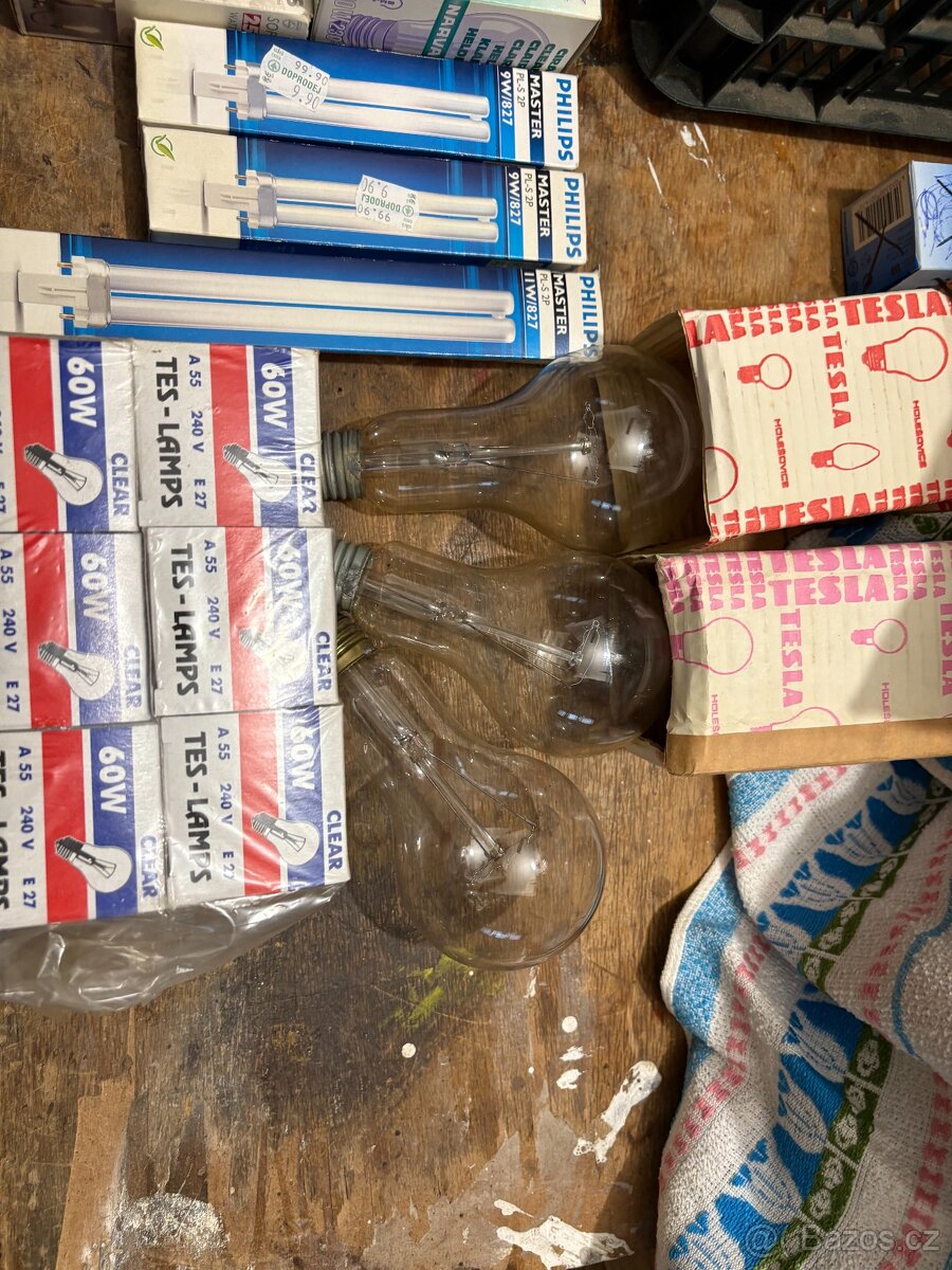 žárovky edison až 150W, halogen, do auta H4, H7... - 3