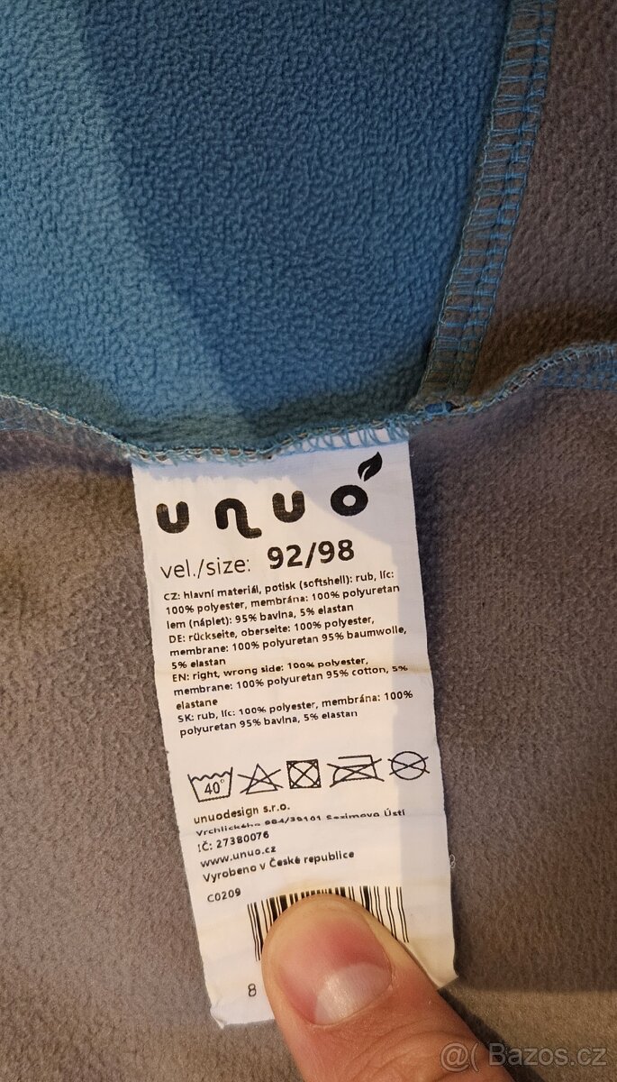 Softshellová bunda, set s čepicí a nákrčníkem - 3