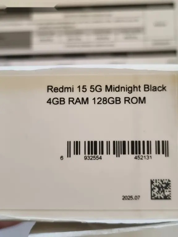 Xiaomi Redmi 15 5G, 4GB RAM 128GB, nový, nerozb. - 3