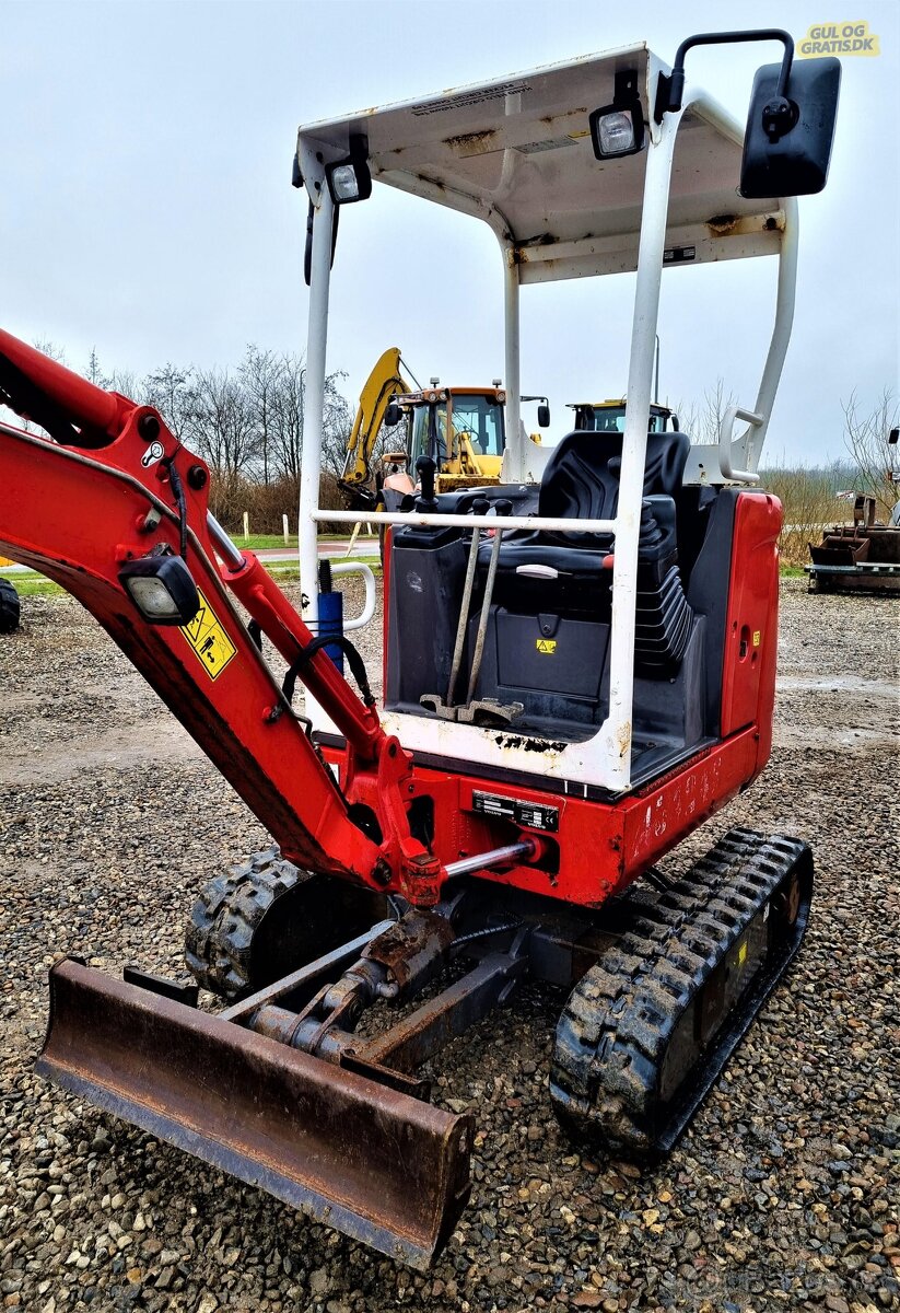 Minibagr Volvo Ec18D jen 1300 mth Rok 2015 - 3