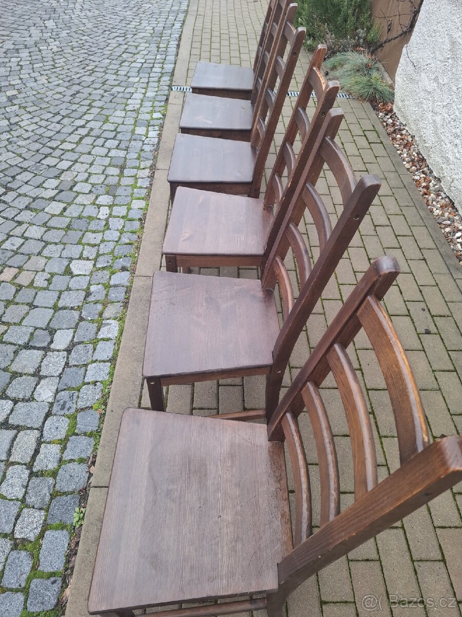 8x starší židle - 3