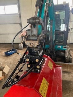 mulčovač na minibagr - 3