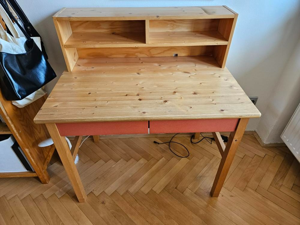 Masivní psací stůl Mário 100 cm - 3