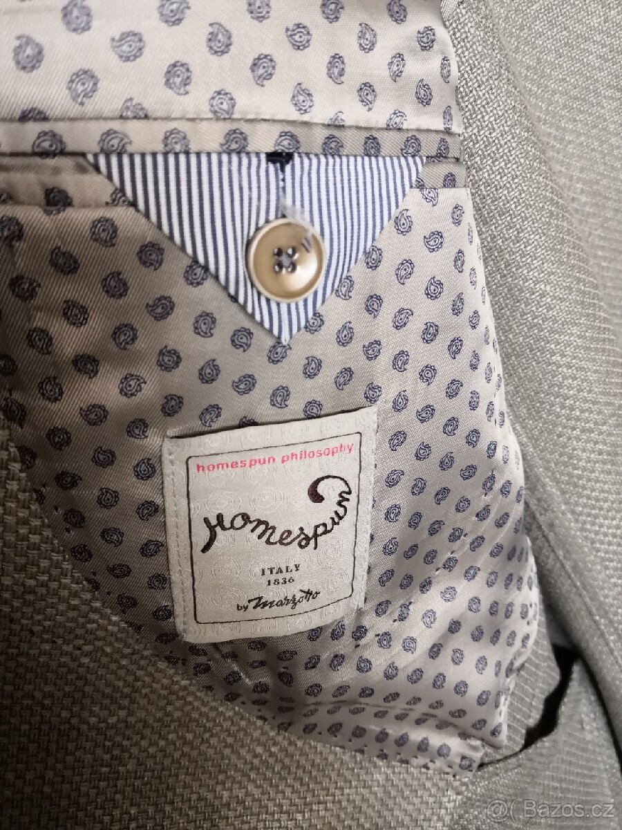 Lněné sako vel. XXL - 3