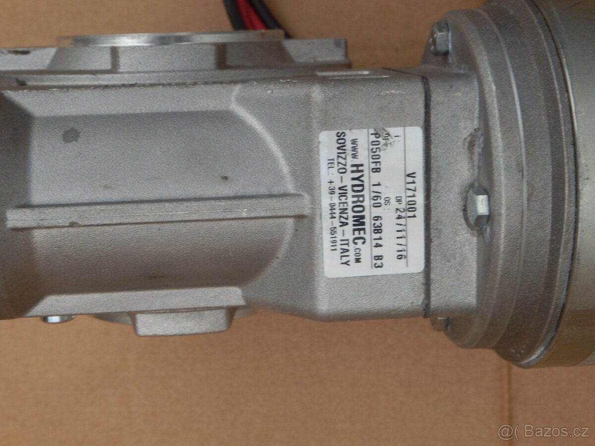 Elektromotor s převodovkou 600W 24V - 3