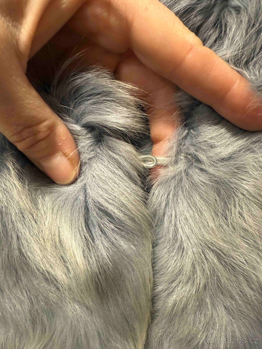 Chlupatý kožíšek KARA, vel. M - 3