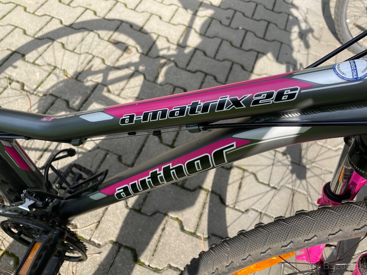 Značkové dětské kolo Author A-MATRIX 26/13,5" - 3