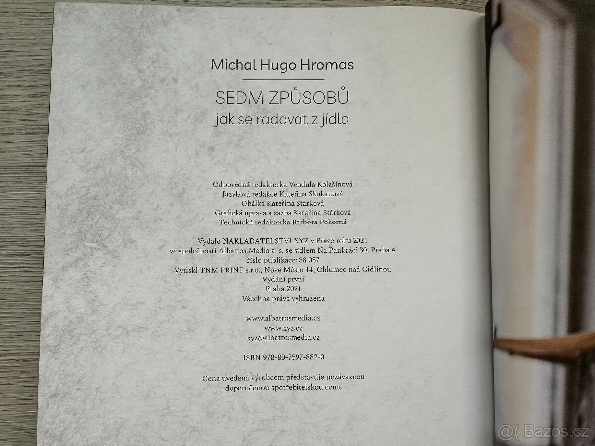 Kniha Sedm způsobů, jak se radovat z jídla - 3