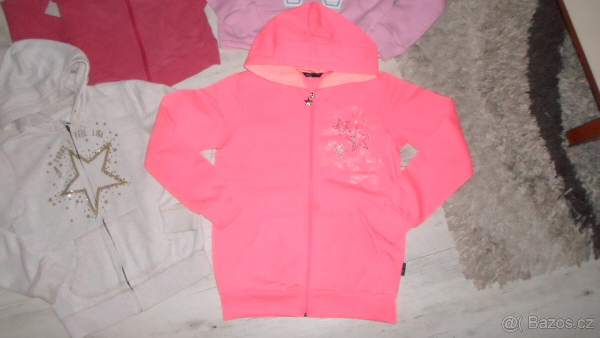 Dívčí mikiny vel. 140-152 - 3