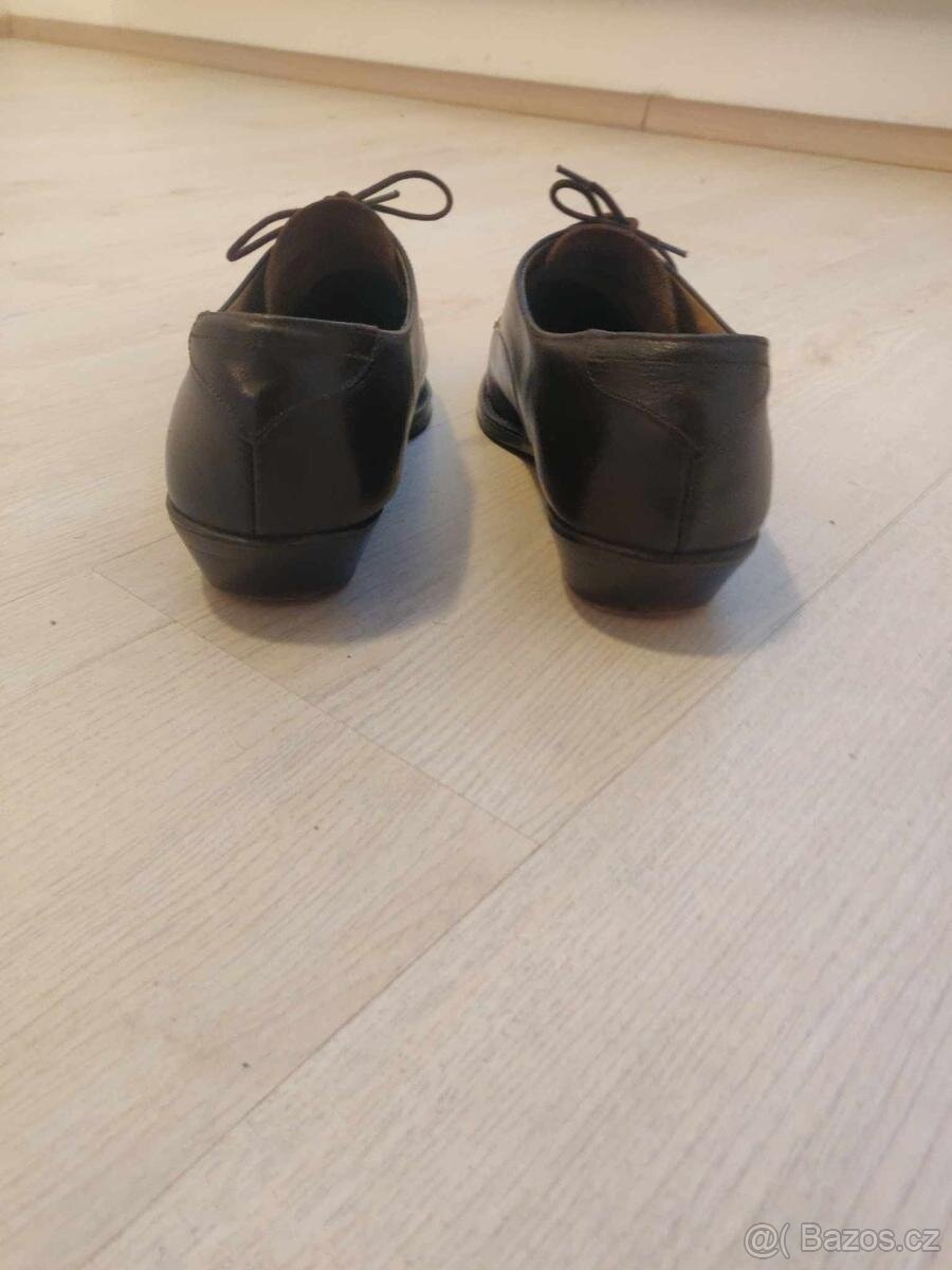 Elegantní kožené boty Gigante – velikost 43 - 3