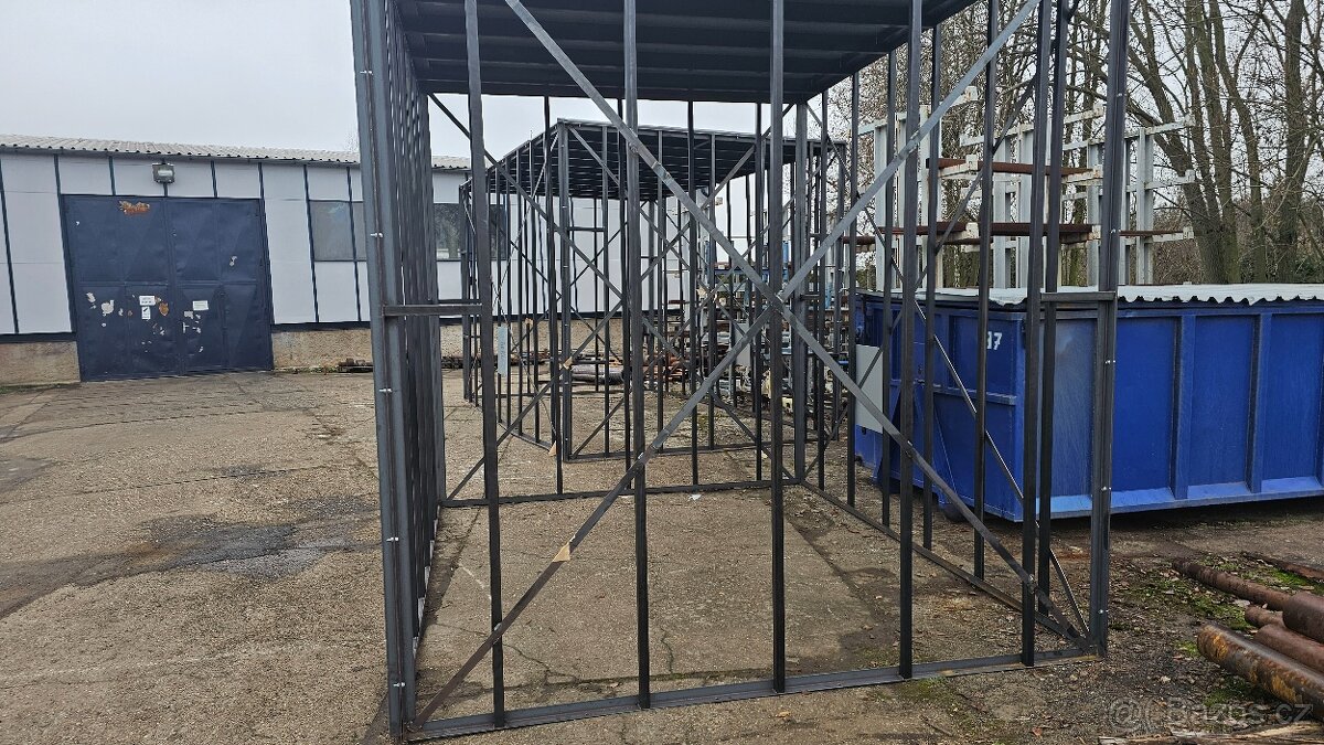 Ocelová klec...voliera - 3