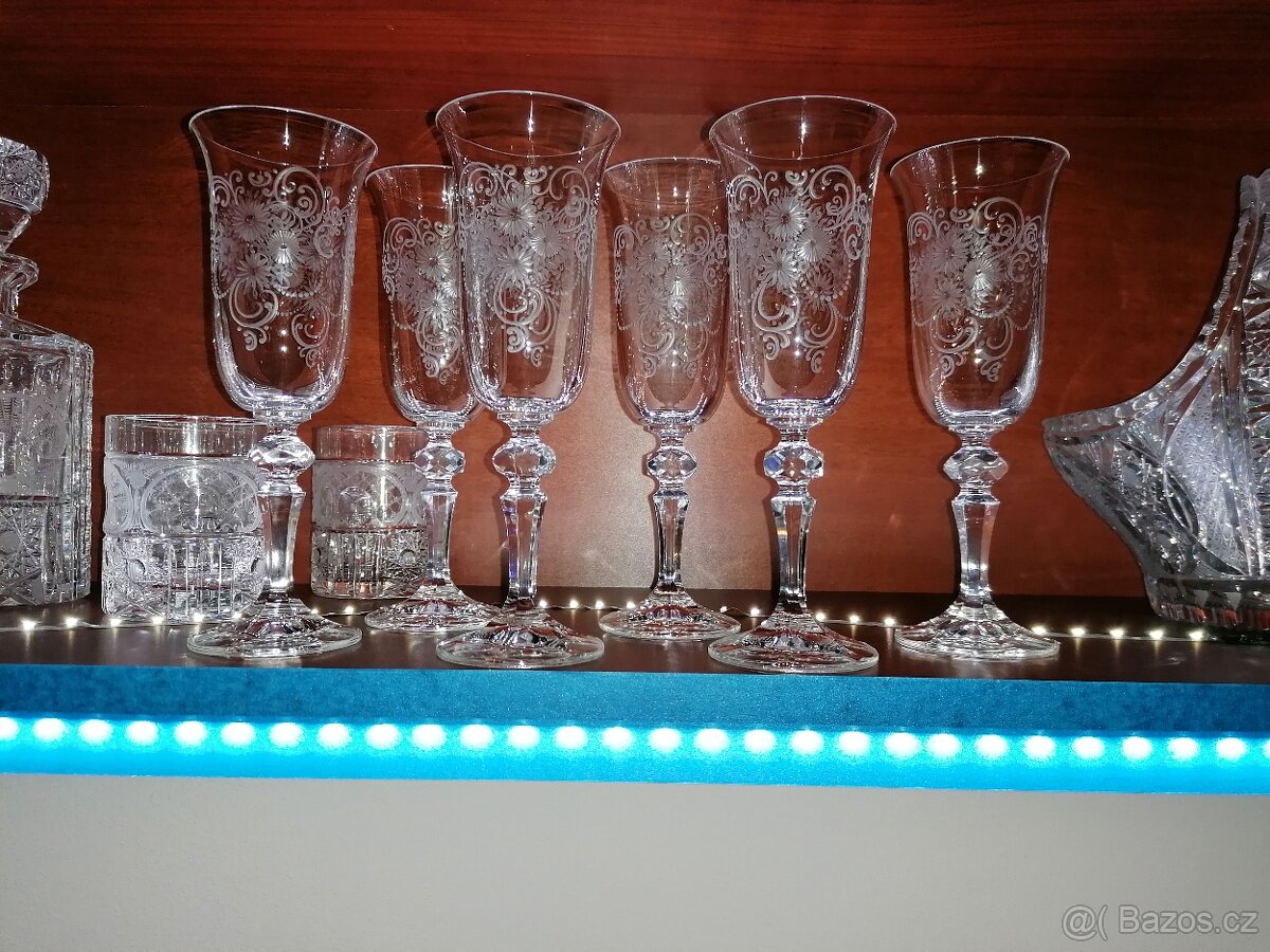 Luxusní Skleničky (kalíšky) na šampus (flétny) - 3