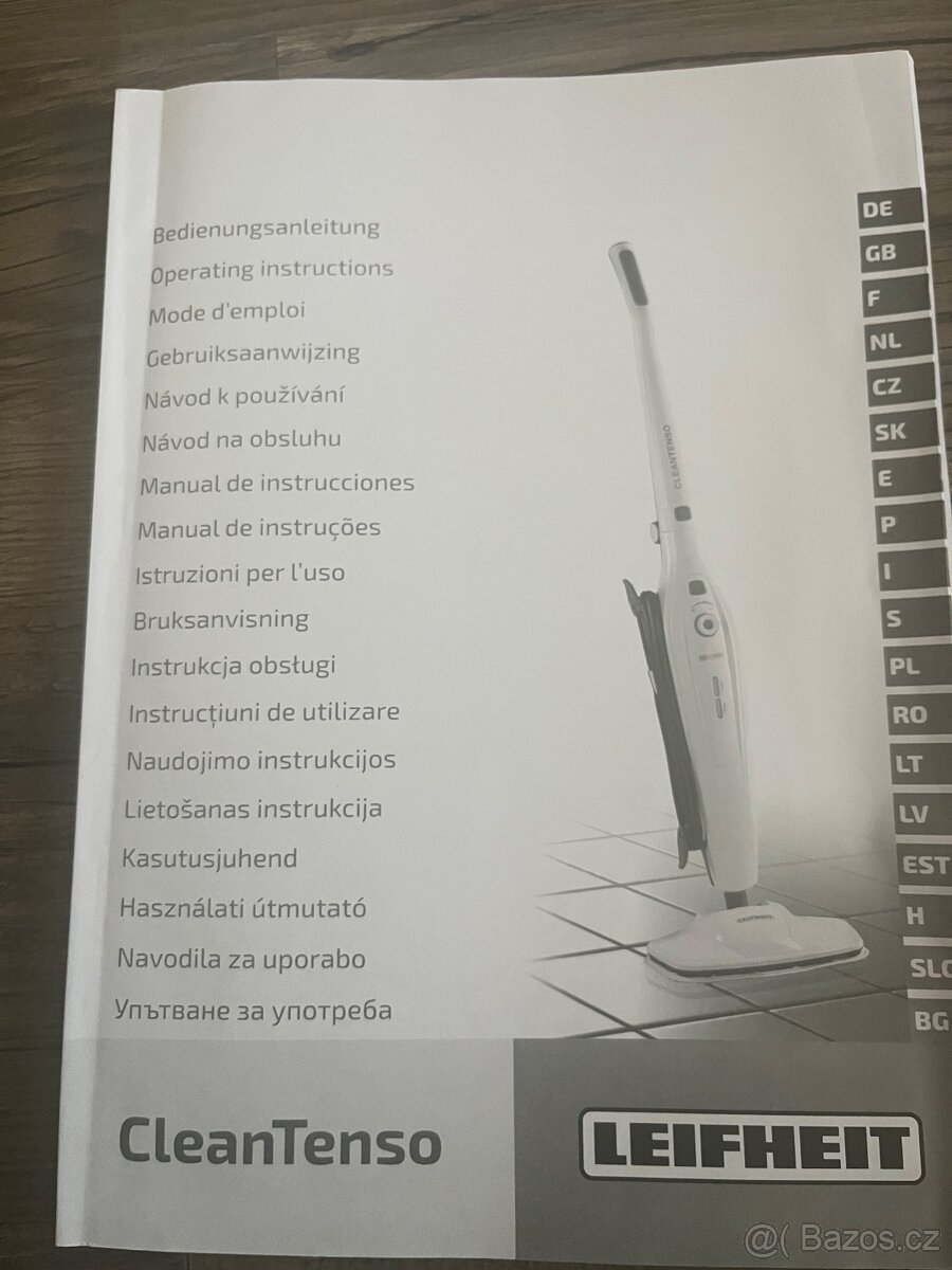 Parní mop Cleantenso Leifheit - 3