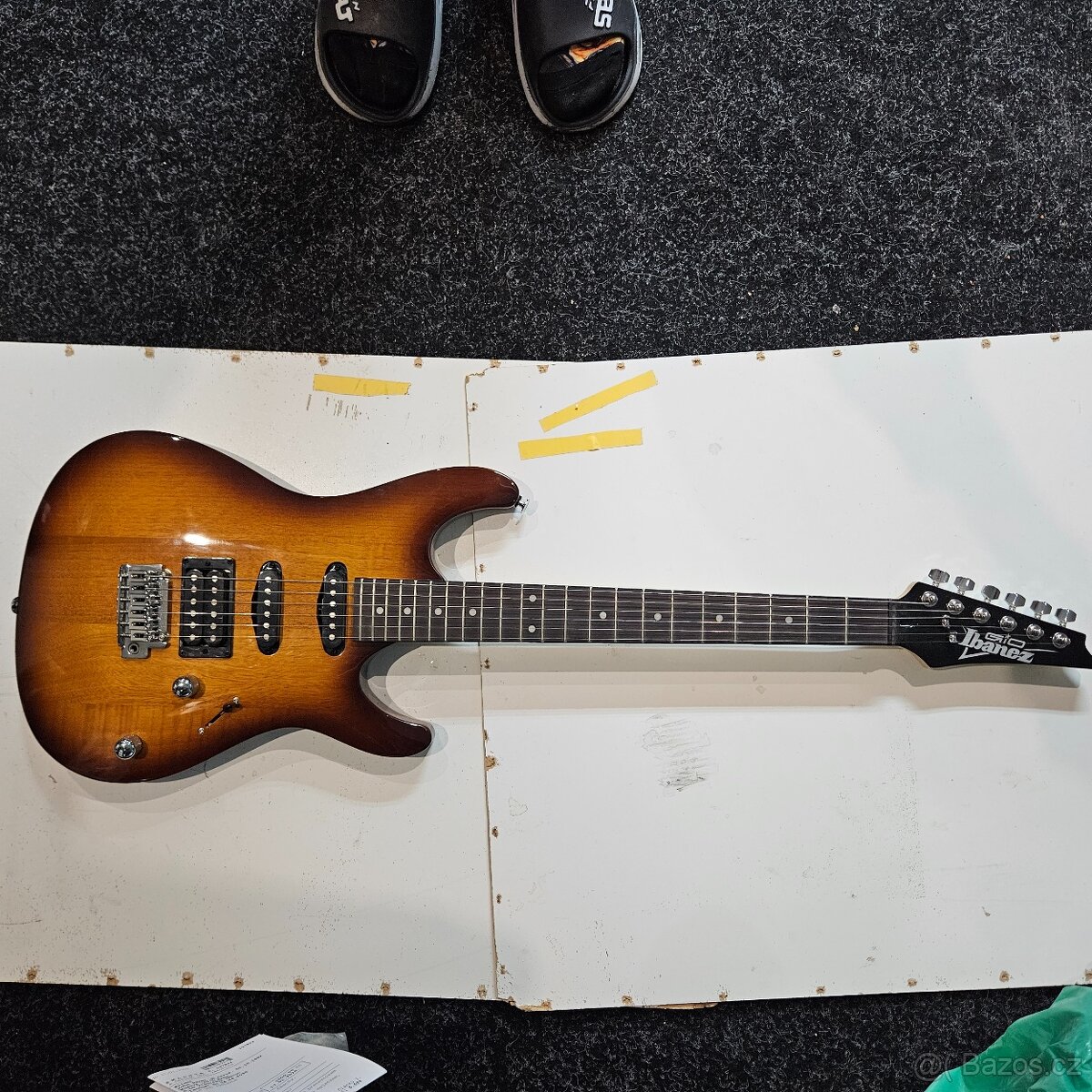 el. kytara Ibanez GSA60+kombo ZAR E-10 - 3