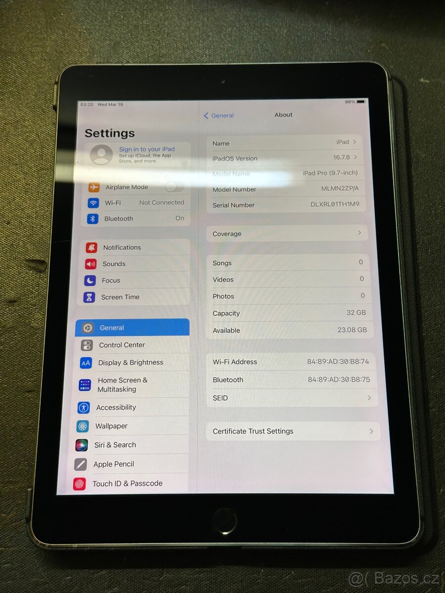 iPad Pro 9,7 32GB Space Grey - WiFi - 3