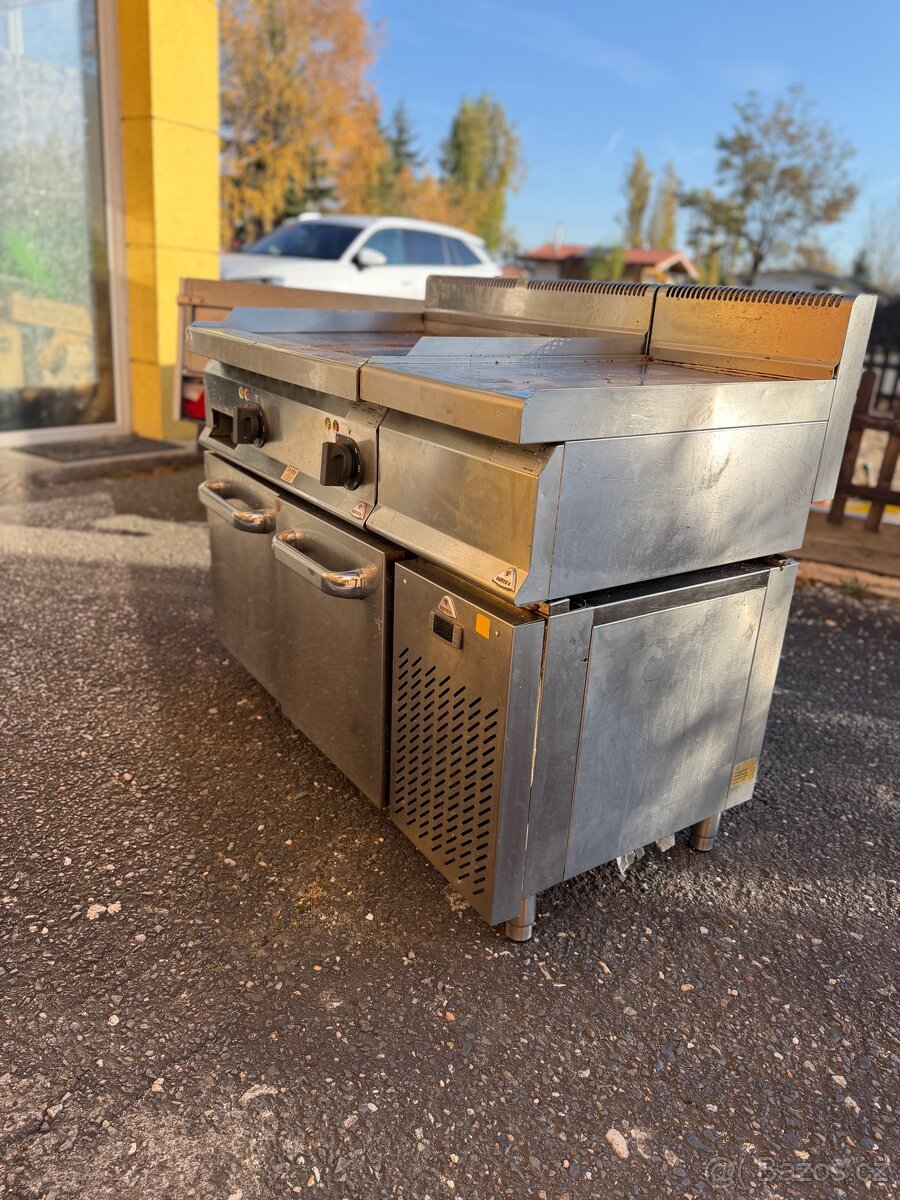 Grilovací plotna na elektřinu, Bertos kombi - 3