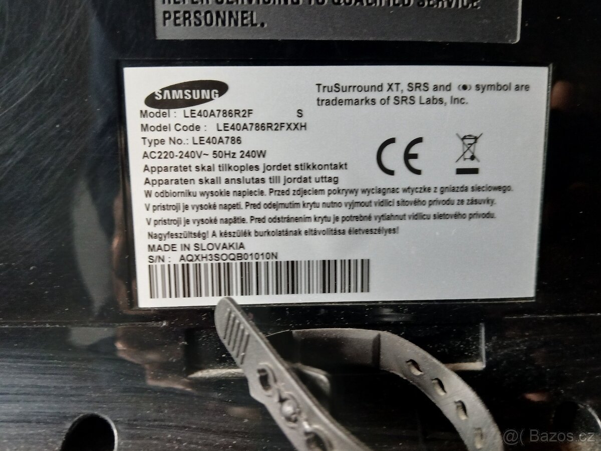 Televize Samsung 40'' (LE40A786R2F) - 3