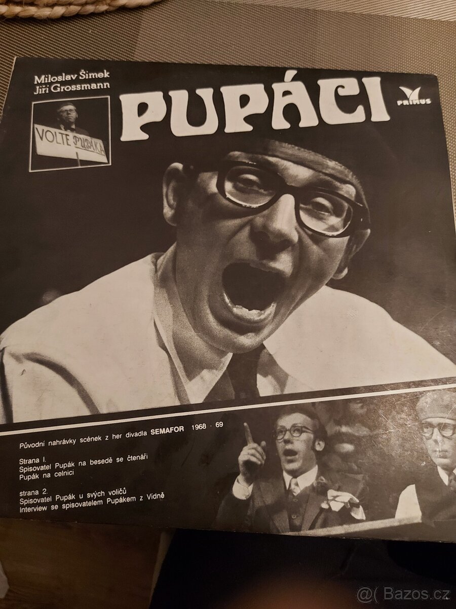 7x LP: Werich,Fimfarum,švejk,Holzman,Mládek, - 3