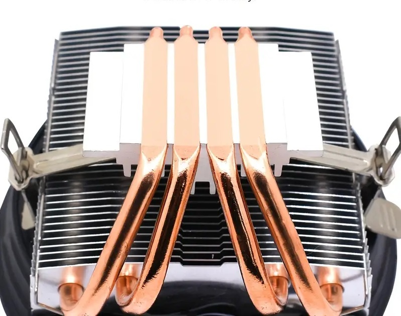 CPU Chladič s Měděnými Heatpipes a LED Osvětlením AMD/Intel - 3