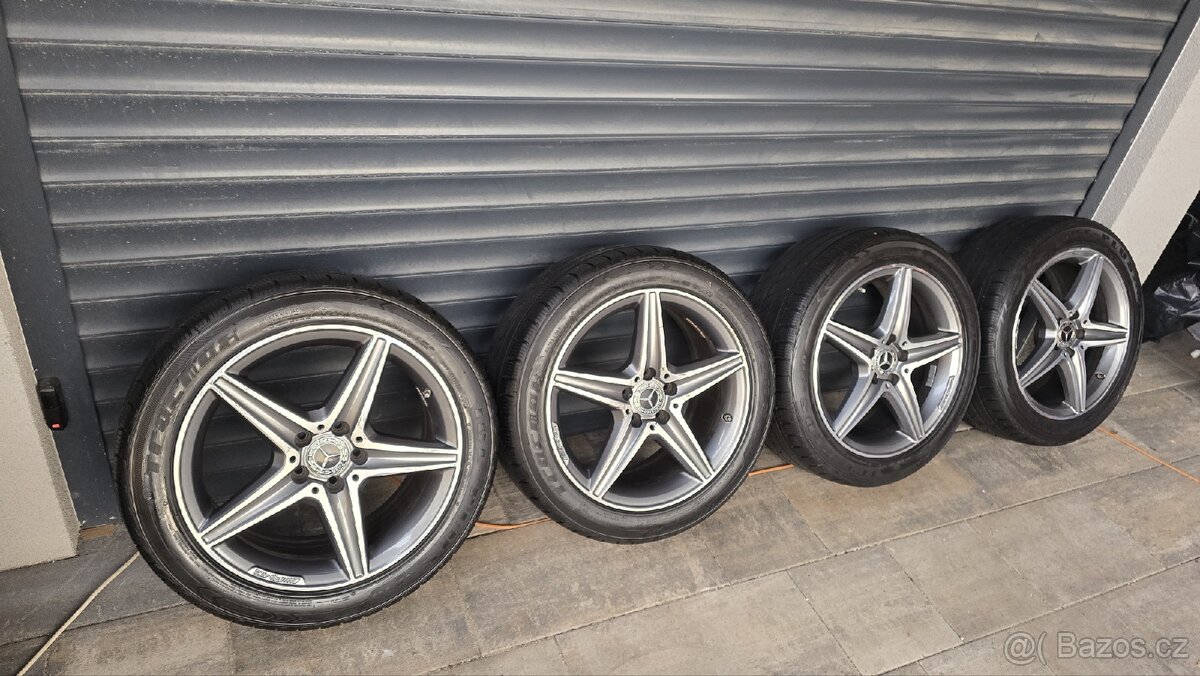 Alu kola a zimní pneu Mercedes 18" AMG - 3