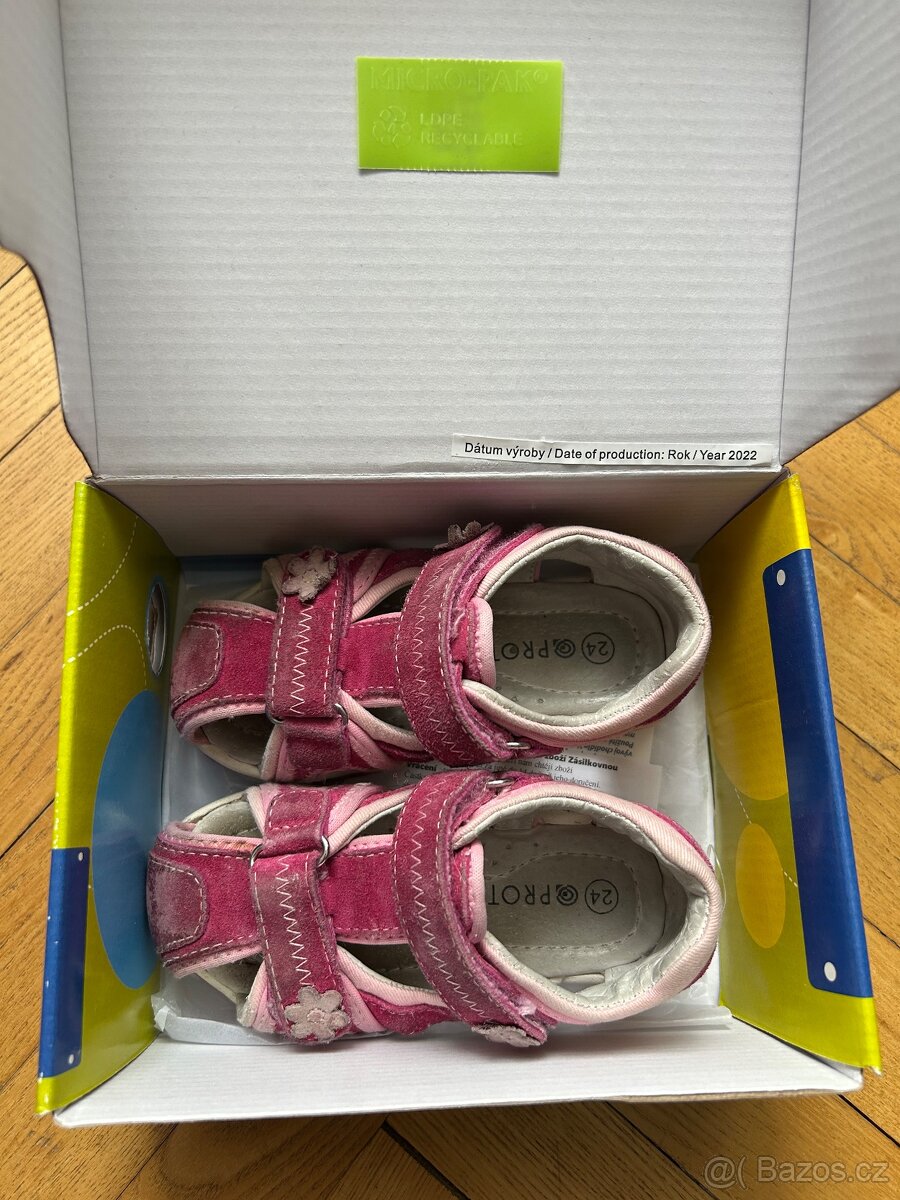Dívčí sandály Protetika IBIZA PINK vel. 24 - 3