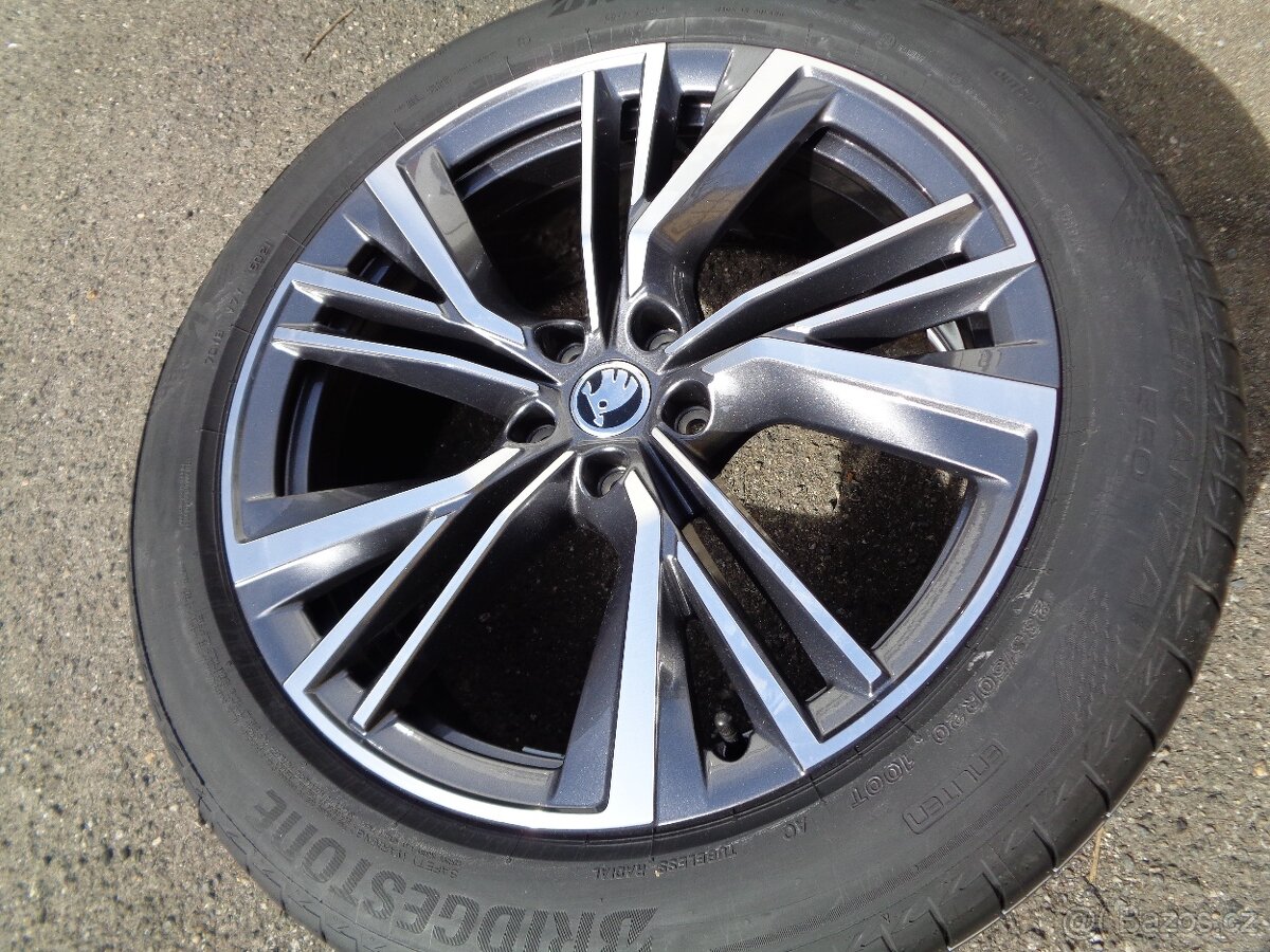 škoda Enyaq Elroq r20 alu kola 5x112 letní nová kola - 3