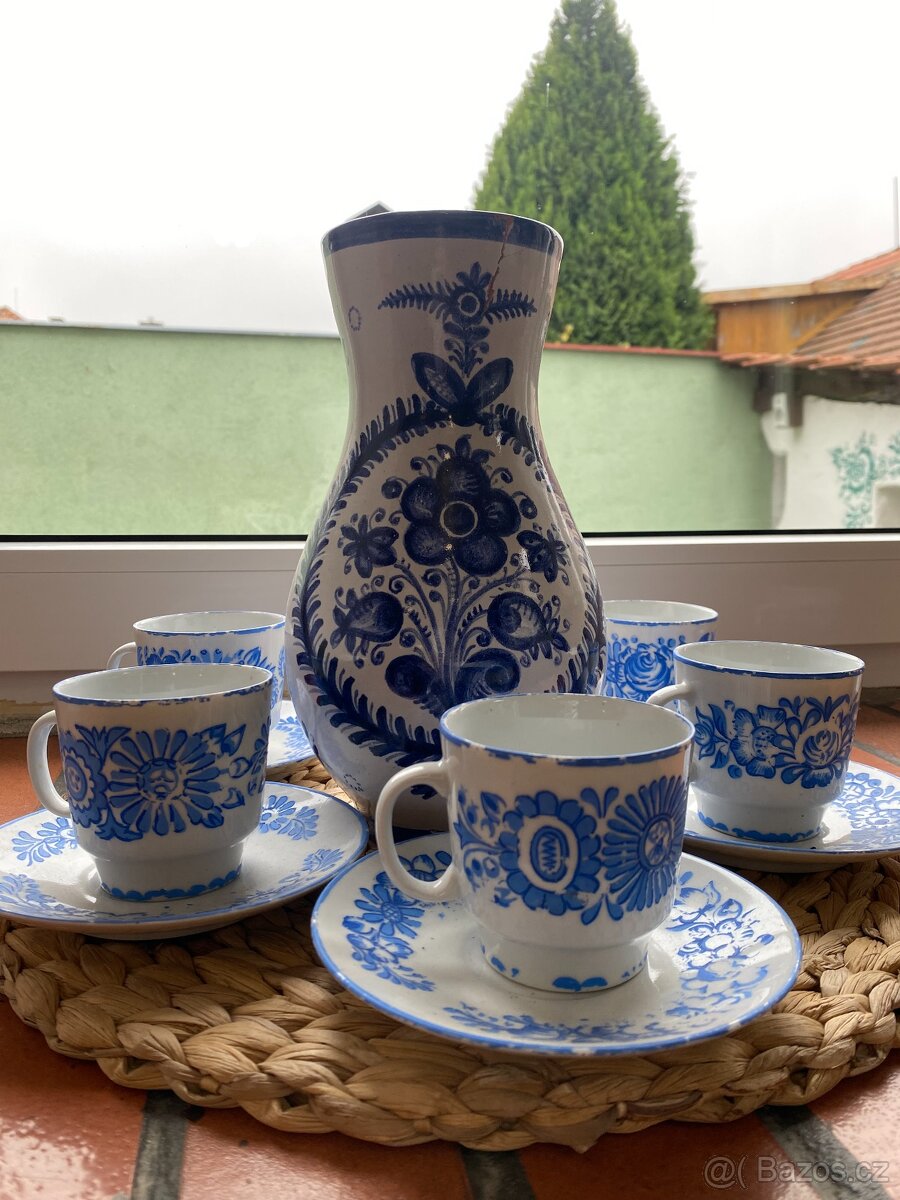 Sada malované keramiky - 3