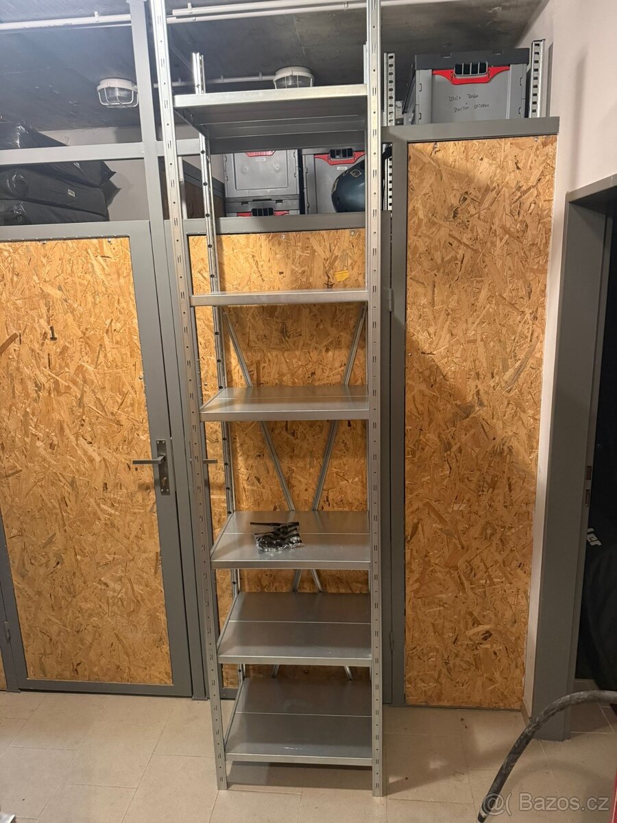 POLICOVÝ REGÁL VARIMO 400 x 550 x 2500 (6KS POLIC) - 3